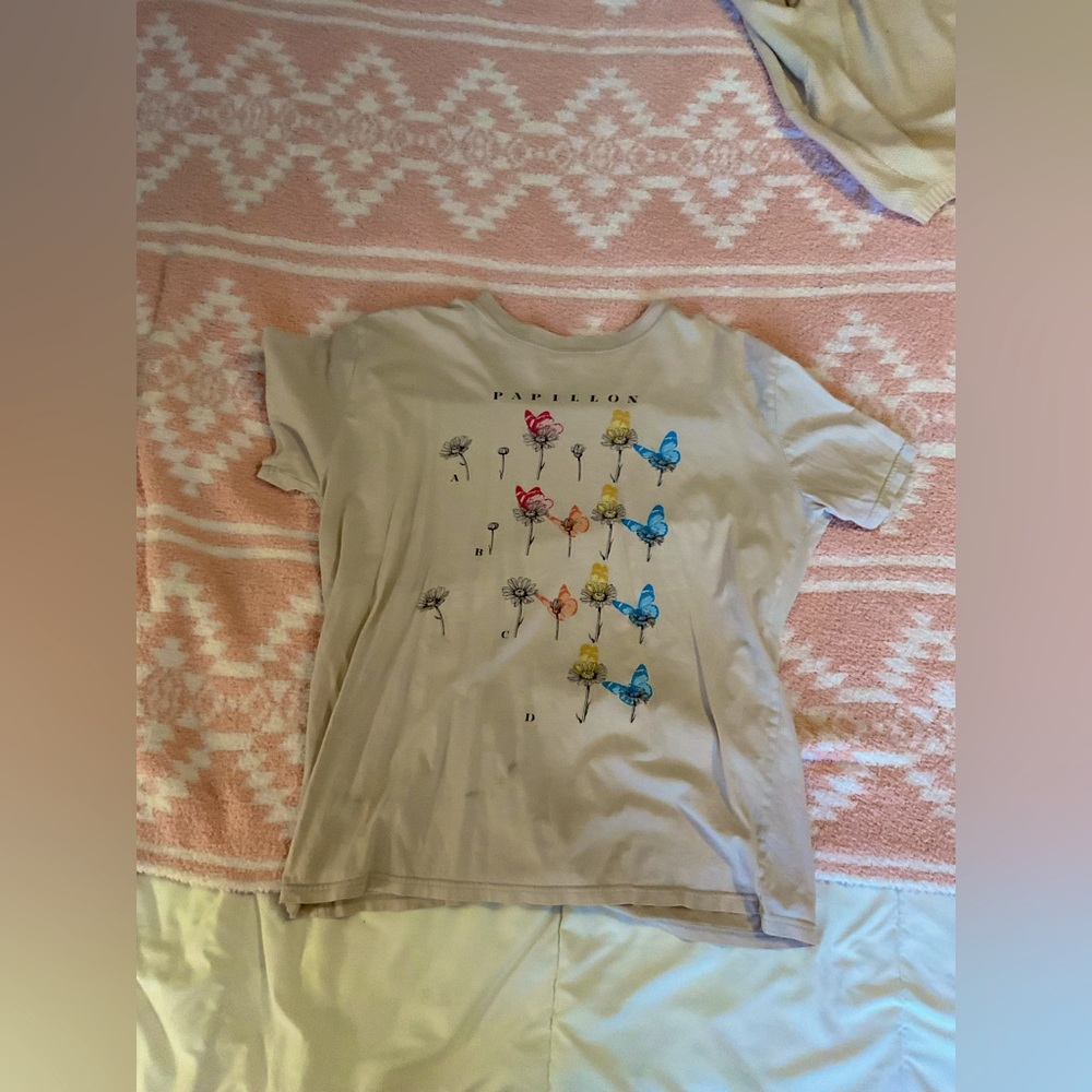 Women's flower tshirt